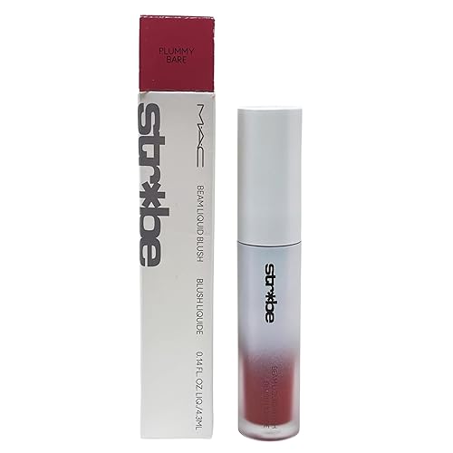 M·A·C Cosmetics Strobe Beam Liquid Blush - Plummy Bare, 0.14 fl oz / 4.3 mL Beauty & Personal Care MAC