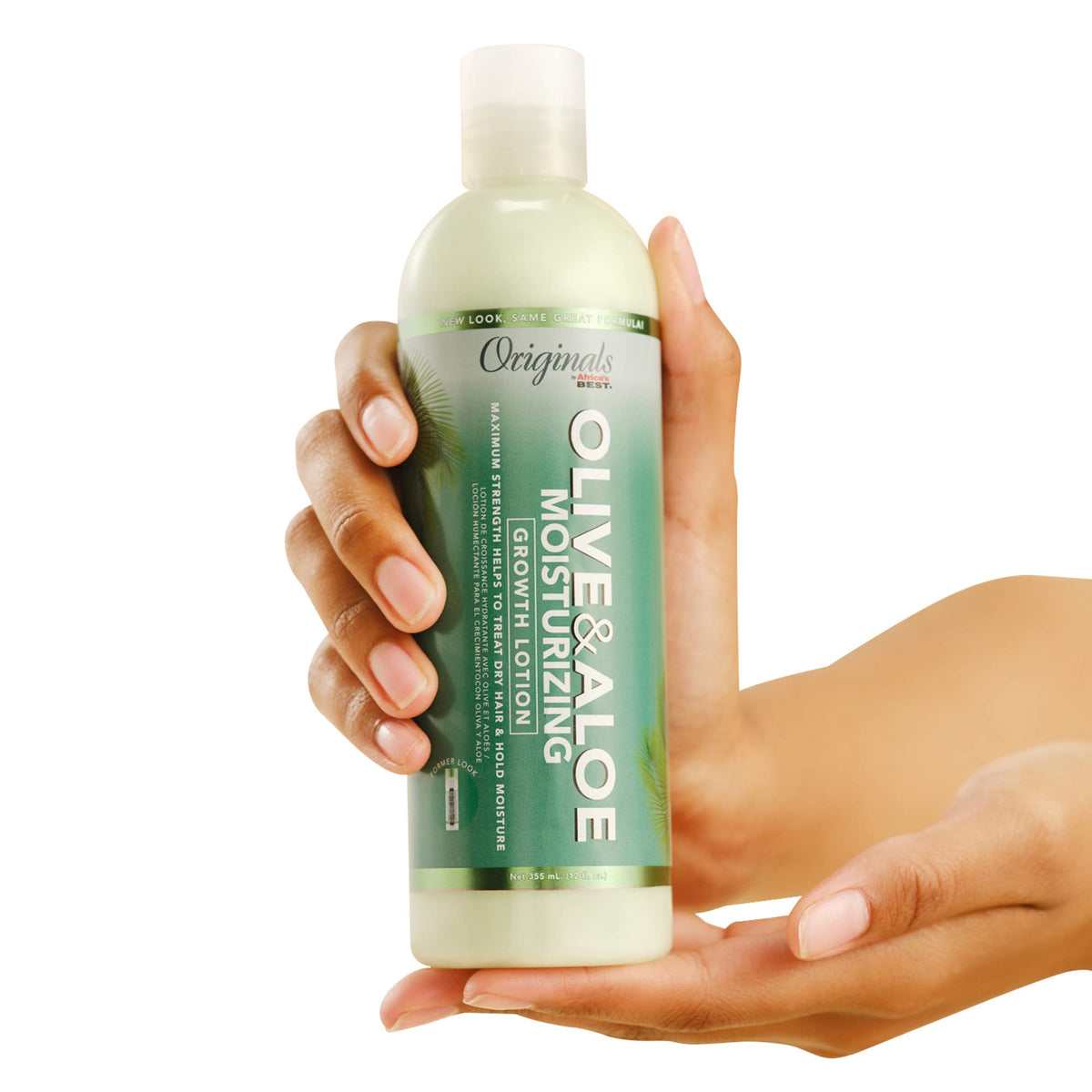 Originals by Africa's Best Olive & Aloe Moisturizing Growth Lotion, Ultimate Hydration Finishing Step, For All Hair Types and Textures, Petroleum Beauty & Personal Care Originals by Africa's Best