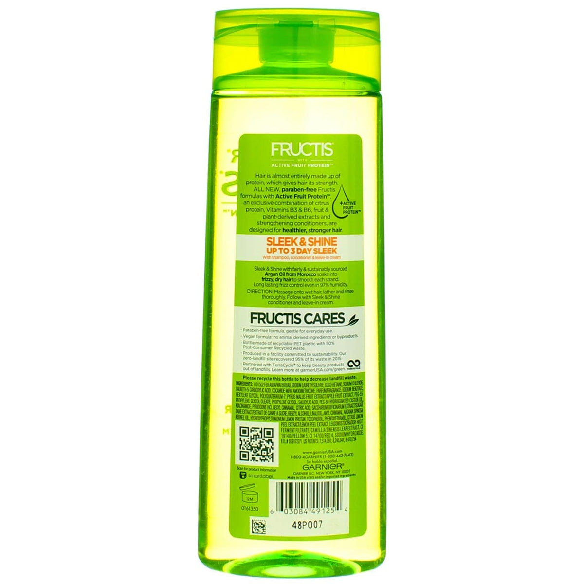 Garnier Hair Care Fructis Sleek & Shine Shampoo 12.5 oz