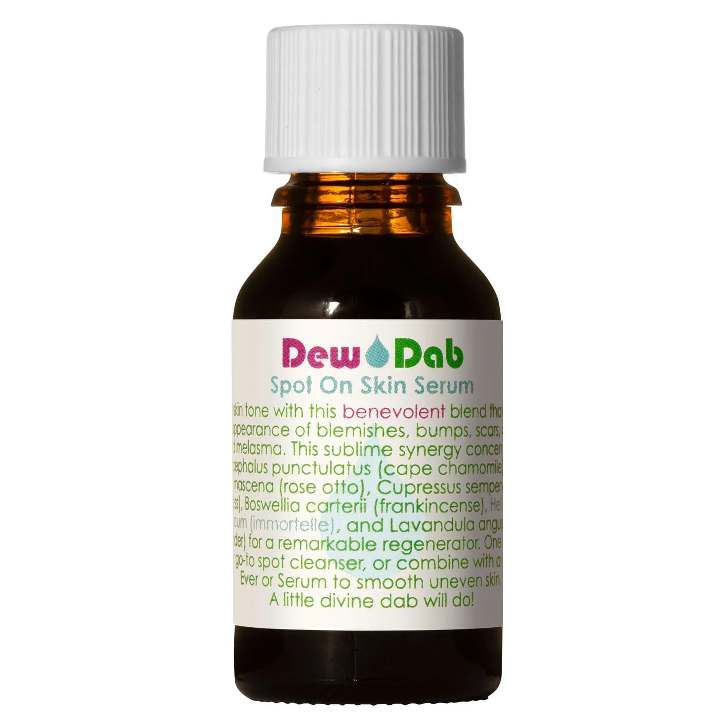 LIVING LIBATIONS - Organic DewDab Acne Spot Treatment | Natural, Wildcrafted, Clean Beauty (.5 fl oz | 15 ml) Beauty & Personal Care LIVING LIBATIONS