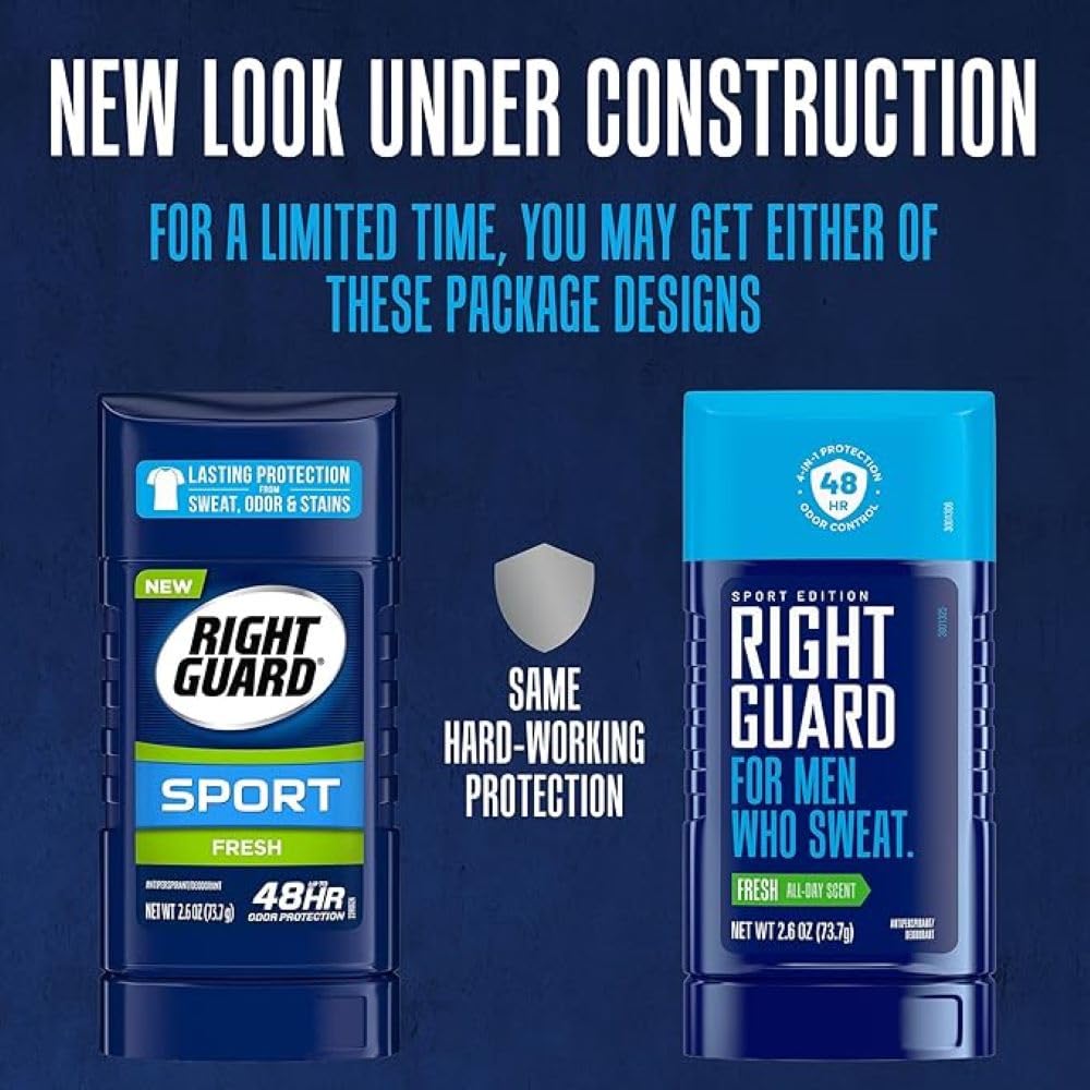 Right Guard Sport Antiperspirant, Fresh 2.6 oz (Pack Of 6) Beauty and Personal Care Right Guard
