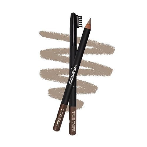 Sorme Cosmetics Waterproof Eyebrow Pencil (True Taupe) | Natural Defining Brow Liner with Brush | Smudge-Proof & Waterproof Eyebrow Makeup | Beauty & Personal Care SORMÉ