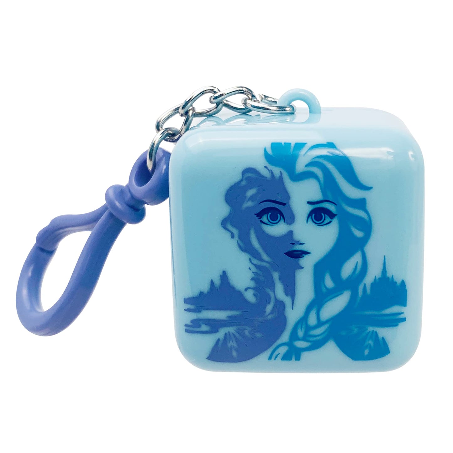 Lip Smacker Disney Frozen 2 Cube Keychain Flavored Lip Balm, Elsa, In My Ele-Mint, Clear, For Kids Beauty & Personal Care Lip Smacker