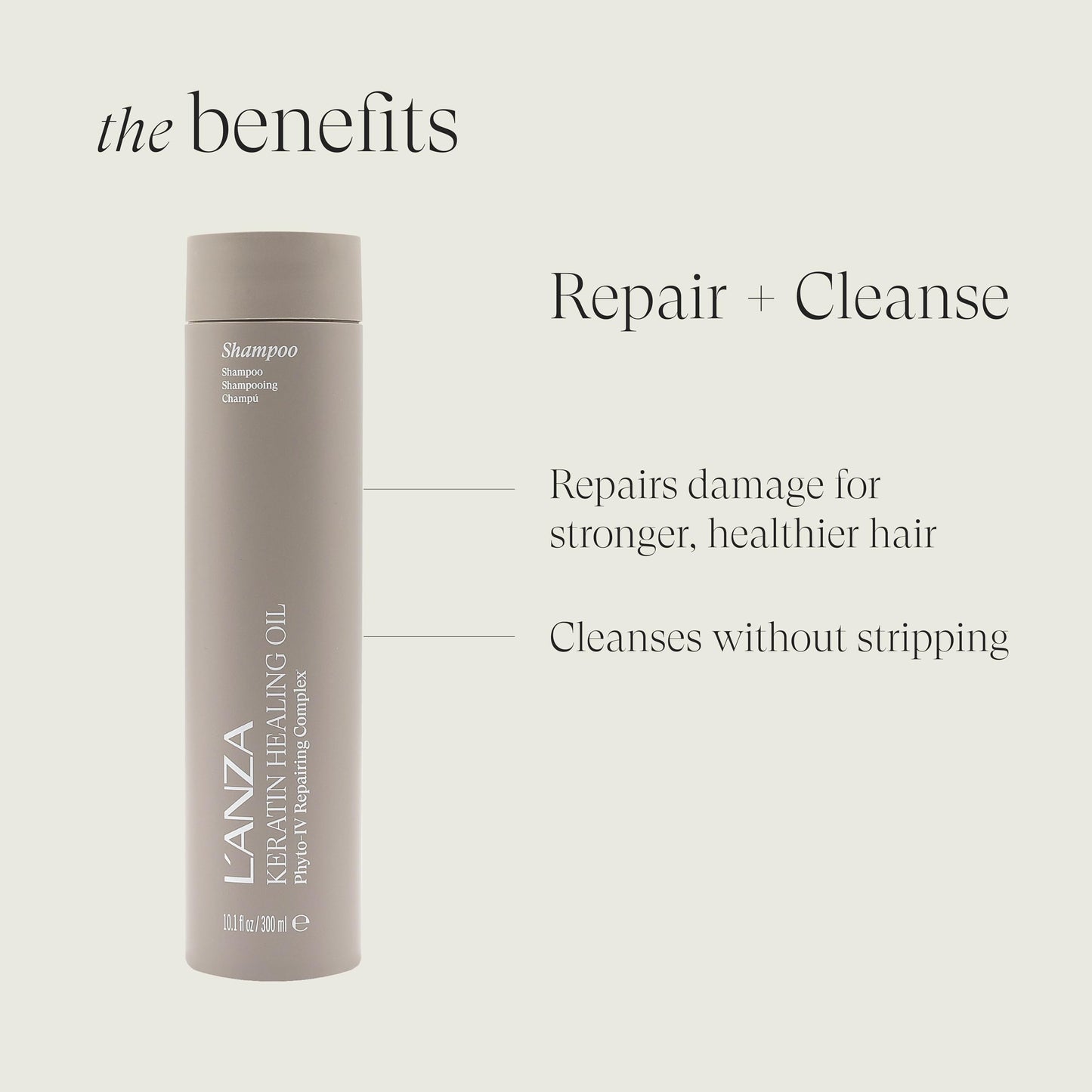 L'ANZA Keratin Healing Oil Hair Treatment, Shampoo & Conditioner Set, for Dry Damaged Locks, Moisturizing, Detangles, Reduces Breakage, Adds Shine Beauty & Personal Care L’ANZA
