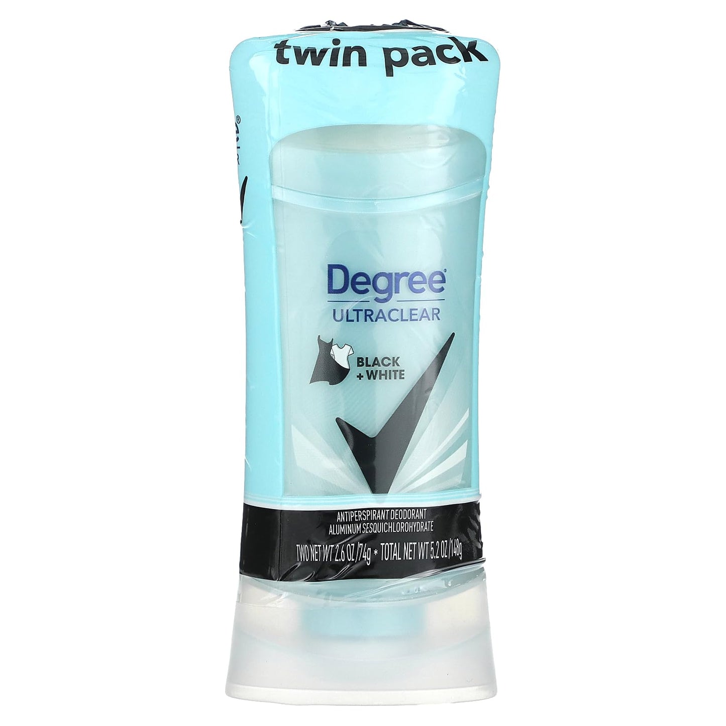 Degree, UltraClear Antiperspirant Deodorant Black White, 2.6 Ounce, 2 Count Beauty and Personal Care Degree