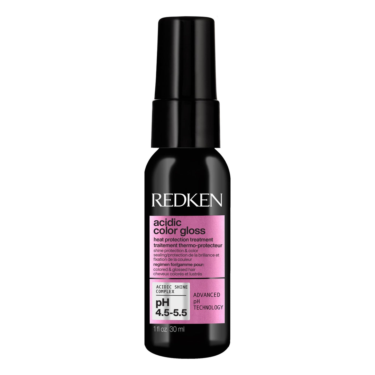 Redken Acidic Color Gloss Leave-In Spray - Heat Protection, 1 Fl Oz