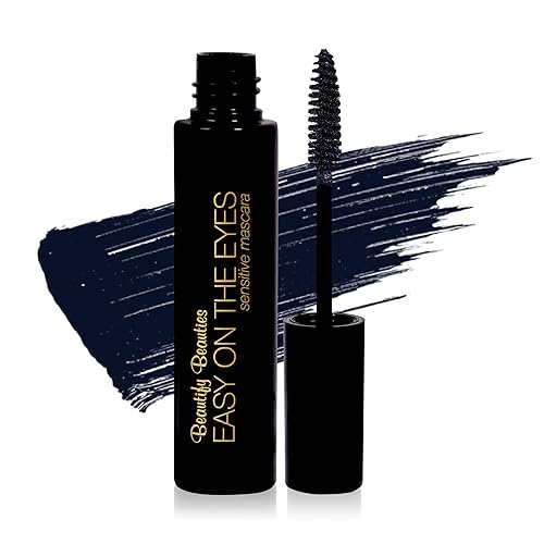 BeautifyBeauties EASY ON THE EYES Sensitive, Hypoallergenic Eye Mascara For Contact Lens Wearers - Non-irritating, Fragrance-free For Natural Looking Beauty & Personal Care BeautifyBeauties