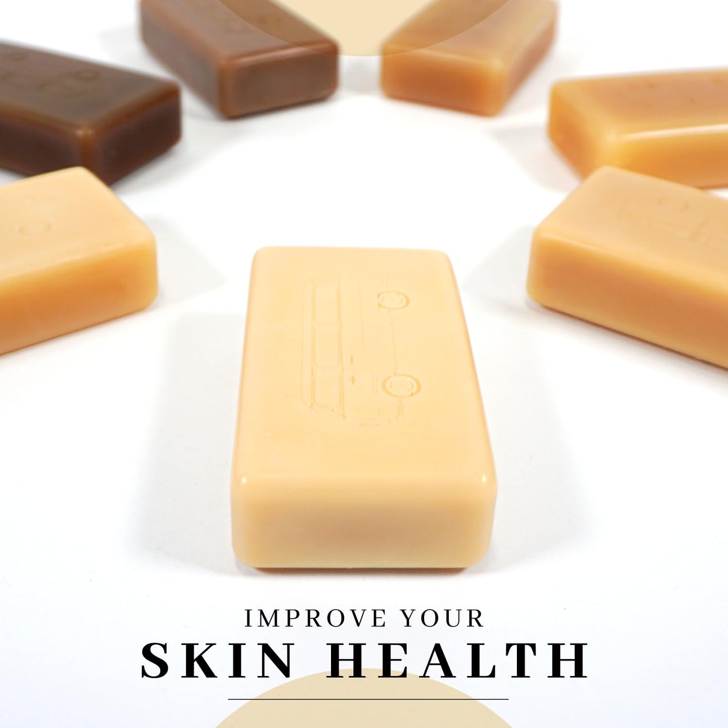 VanMan Beef Tallow and Honey Bar Soap - Pure Grass-Fed Beef Tallow for Skin with Organic Madagascar Vanilla Beans, Raw Honey & Distilled Water Beauty & Personal Care The VanMan Company