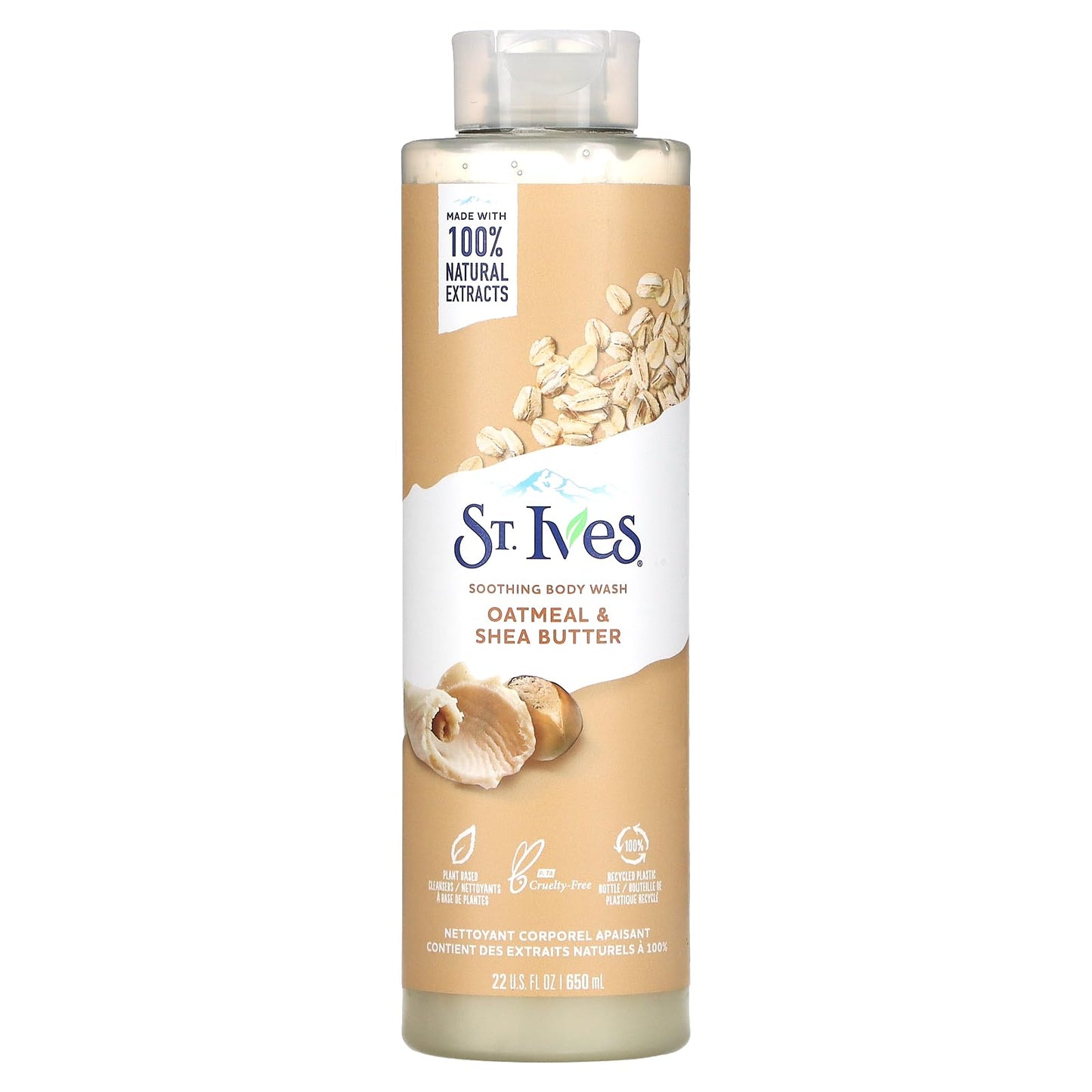 St Ives Body Wash Oatmeal And Shea Butter 22 Ounce (Pack of 6) Beauty & Personal Care St. Ives