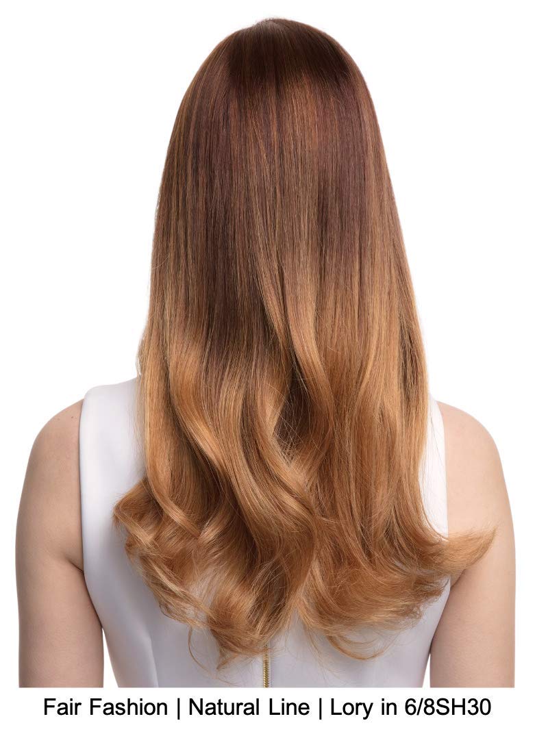 Lory Lace Front Mono Top Human Hair Wig by Fair Fashion, 5PC Bundle: Wig, 4oz Mara Ray ProSmooth Shampoo and Conditioner, The One Detangler, and 19 Beauty & Personal Care Belle of Hope Mara Ray