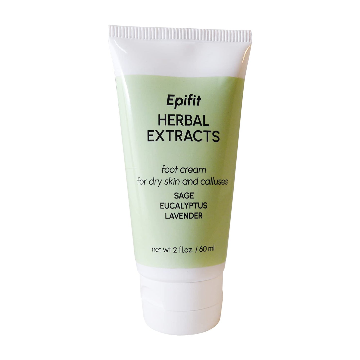Epifit Aromatherapy Foot Cream with Lavender, Eucalyptus, Sage & Seaweed -2 fl oz (60 ml) - 10 Natural Botanical Extracts for Dry Skin and Calluses Beauty and Personal Care Epifit