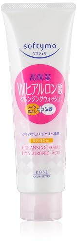 KOSE Softy Mo Hyaluronic Acid Makeup Cleansing and Facial Foam Beauty & Personal Care softymo