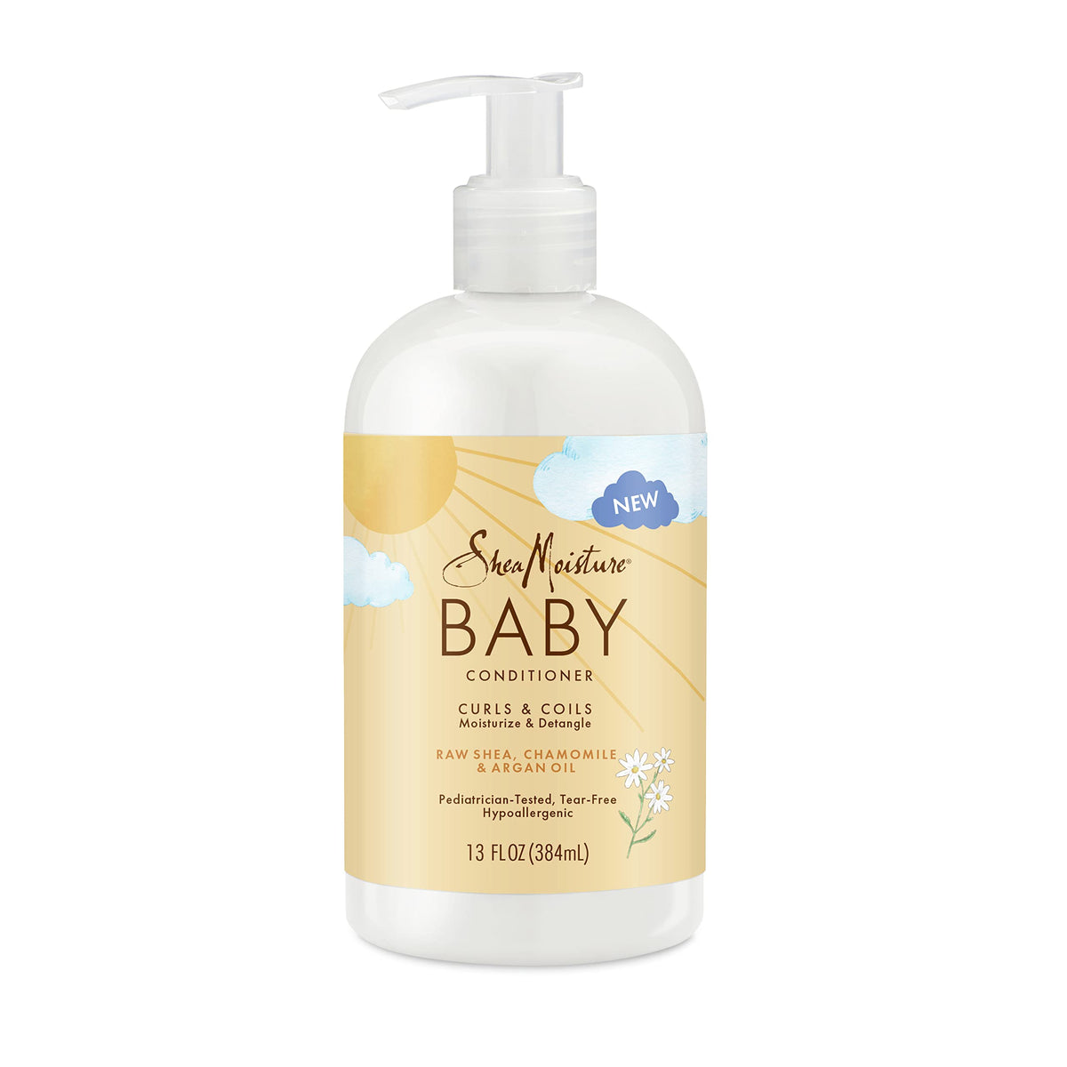 SheaMoisture Baby Conditioner for Curly Hair Raw Shea, Chamomile and Argan Oil Moisturizes and Helps Detangle Delicate Curls and Coils 13 oz Beauty & Personal Care SheaMoisture