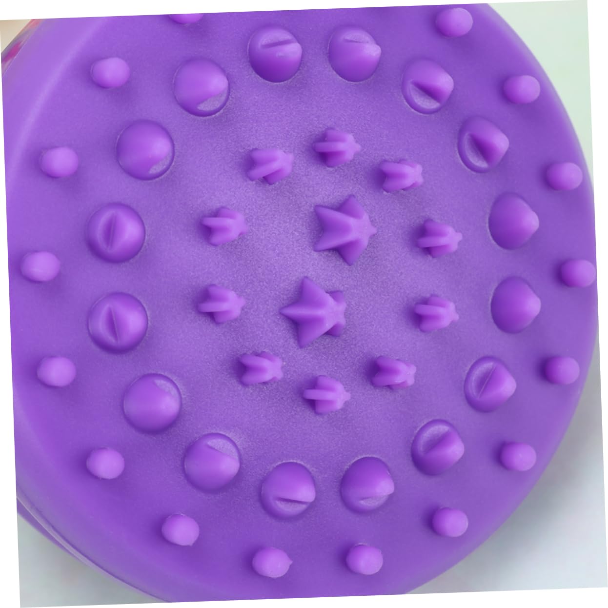 Beaupretty Multi-Function Bathing Brush Silicone Back Scrubber for Shower Exfoliating Bristles Beauty and Personal Care Beaupretty
