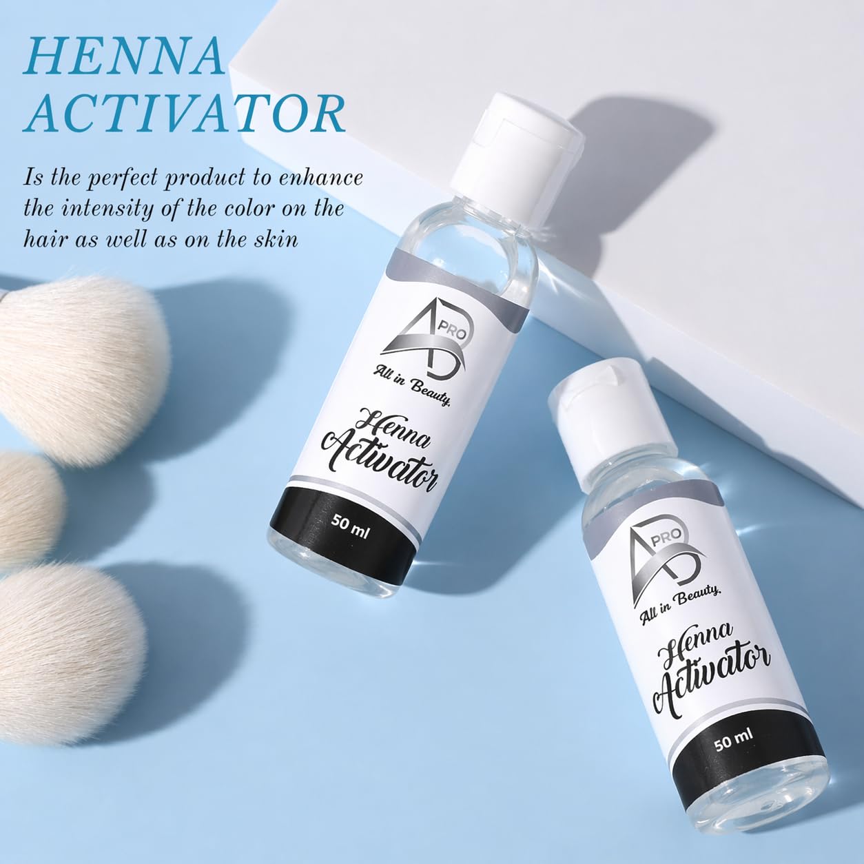 ALL IN PRO BEAUTY Henna Activator for Brows - Fixative Mixer, Enhances Color Intensity, Uniformity, Application Control & Long-Lasting Professional Beauty & Personal Care ALL IN PRO BEAUTY
