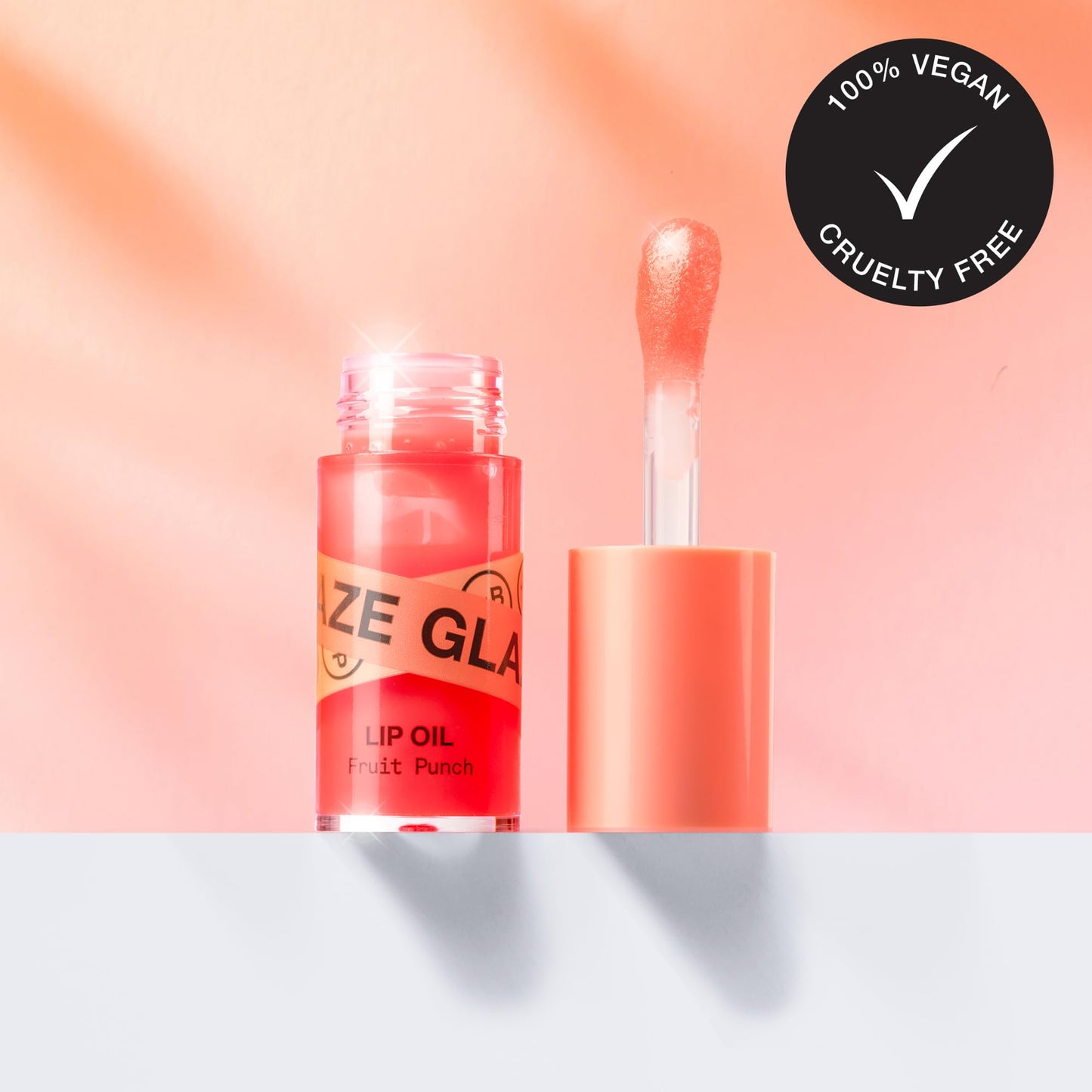 INNBEAUTY Project Glaze Lip Oil Fruit Punch, Hydrating Vegan Lip Oil Gloss Hybrid, 0.2 OZ Beauty & Personal Care Innbeauty Project