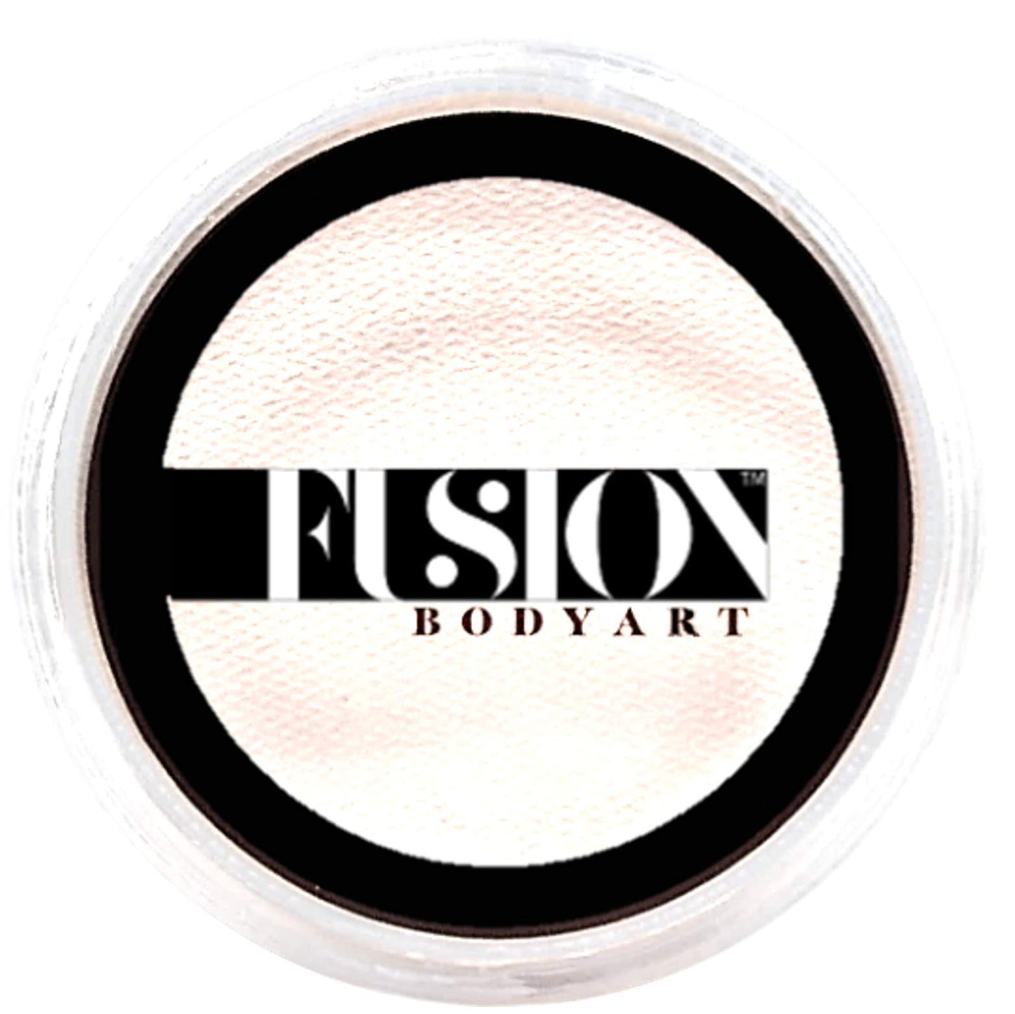 Fusion Body Art Pro Face Paint | Pearl Fairy White (25gm), Professional Quality Water Activated Shimmery Face and Body Paint Supplies Single Metallic Beauty & Personal Care FUSION BODY ART