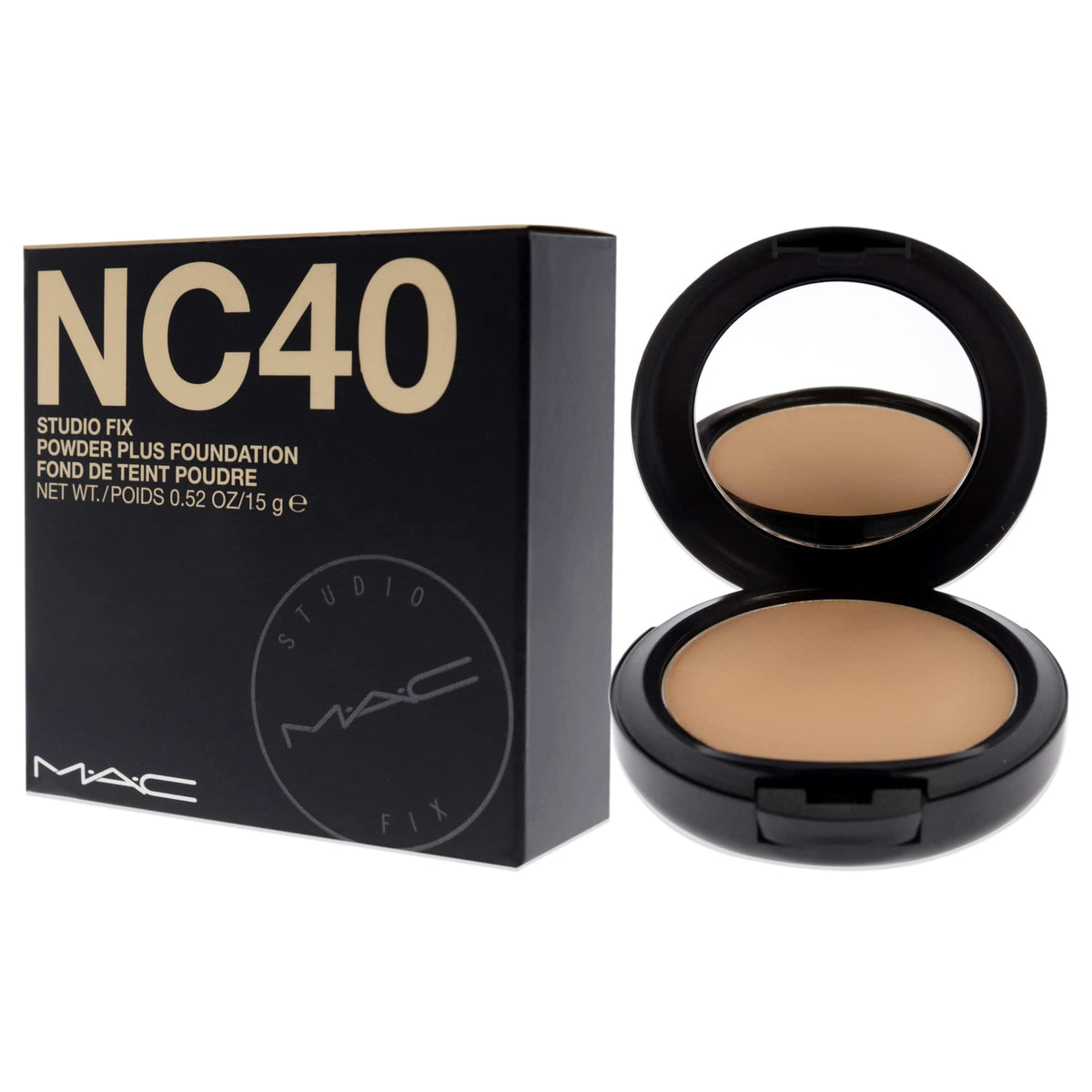 MAC Studio Fix Powder Plus Foundation for Women, NC40, 0.52 Ounce Beauty & Personal Care MAC