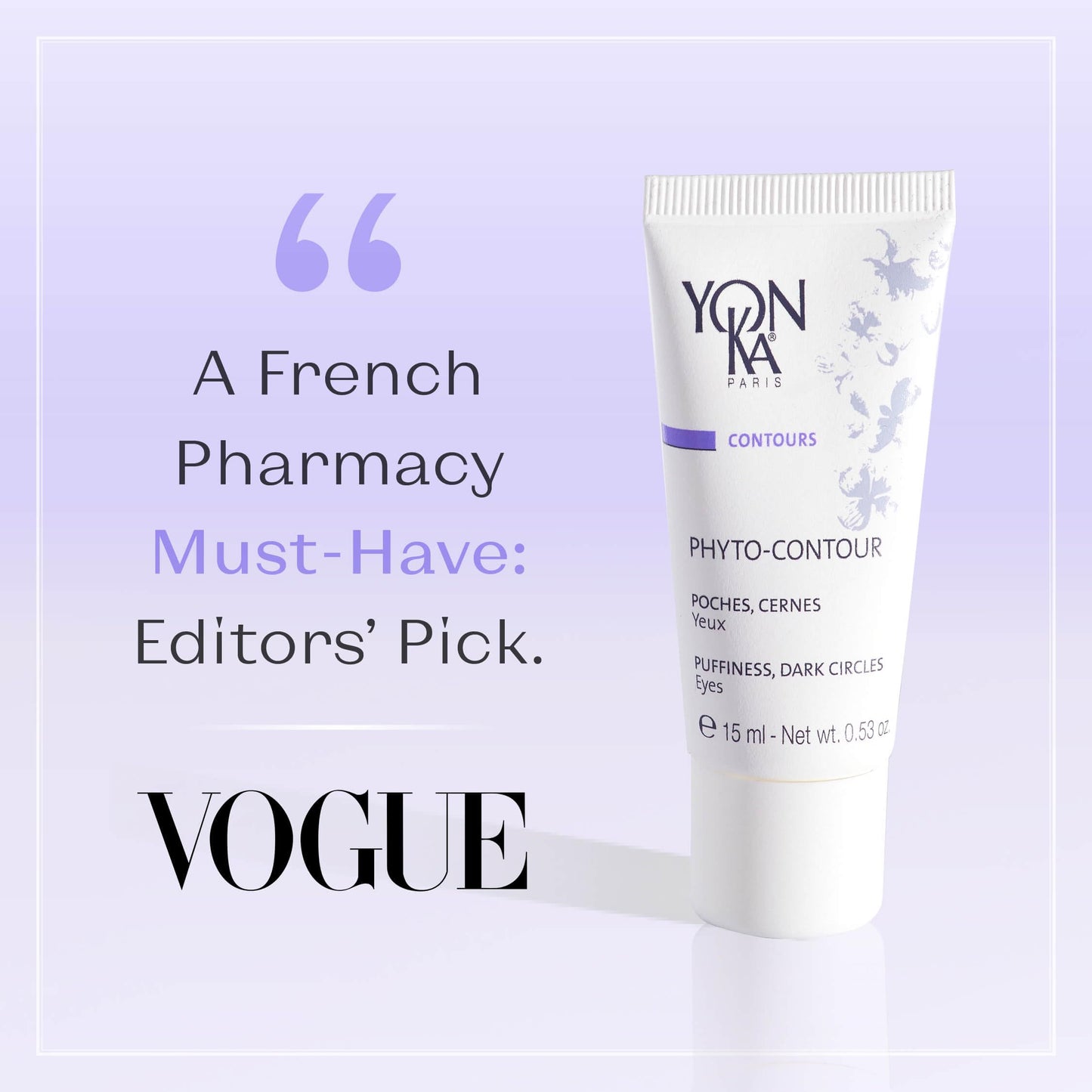 Yonka Phyto-Contour | Anti-Aging Eye Cream with Rosemary Extract | Reduces Puffiness & Dark Circles | For All Skin Types and Paraben-Free | 0.5 fl oz Beauty & Personal Care Yonka
