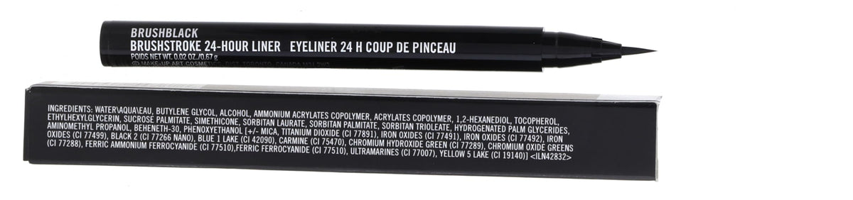 MAC Brushstroke Liner Brushblack Beauty & Personal Care MAC