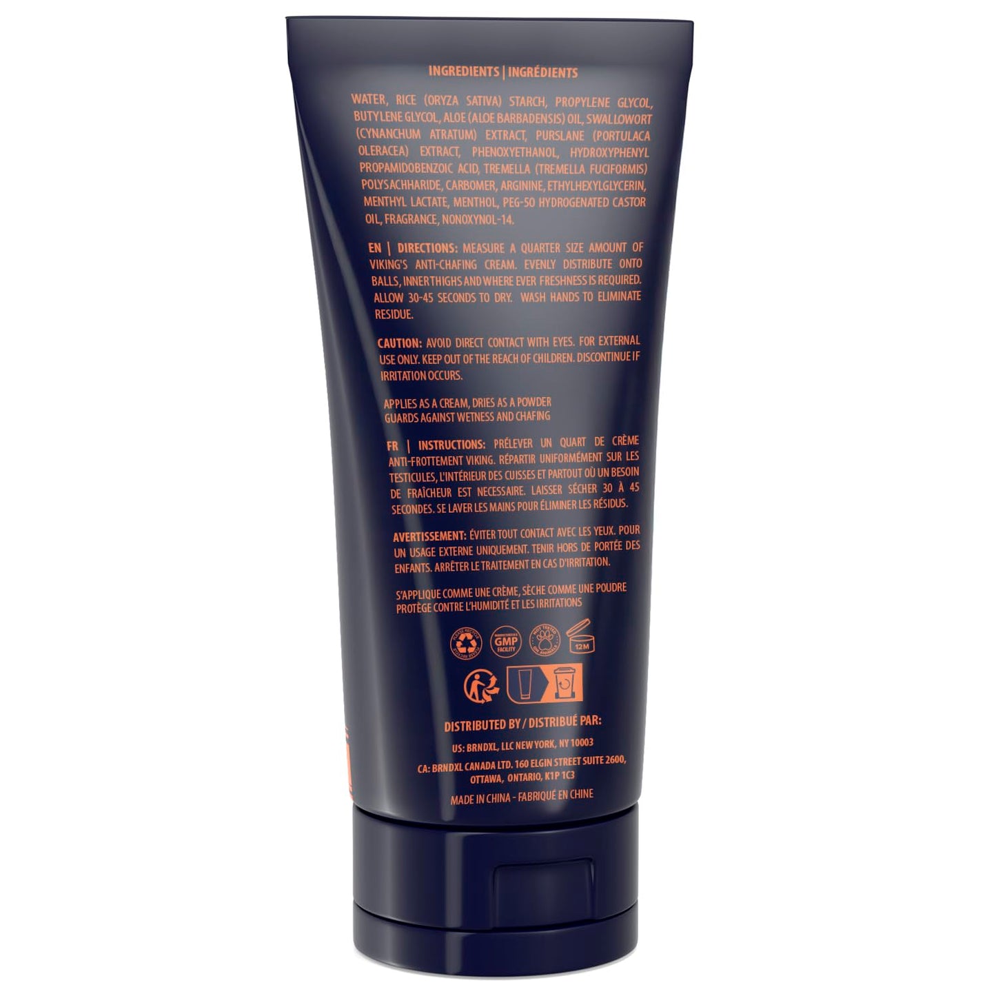 Viking Revolution Balls Deodorant With Aloe Vera and Purslane - Groin and Crotch Anti-Chafing Cream for Men - Quick Drying, Talc-Free Ball Cream 3.4oz Beauty & Personal Care Viking Revolution