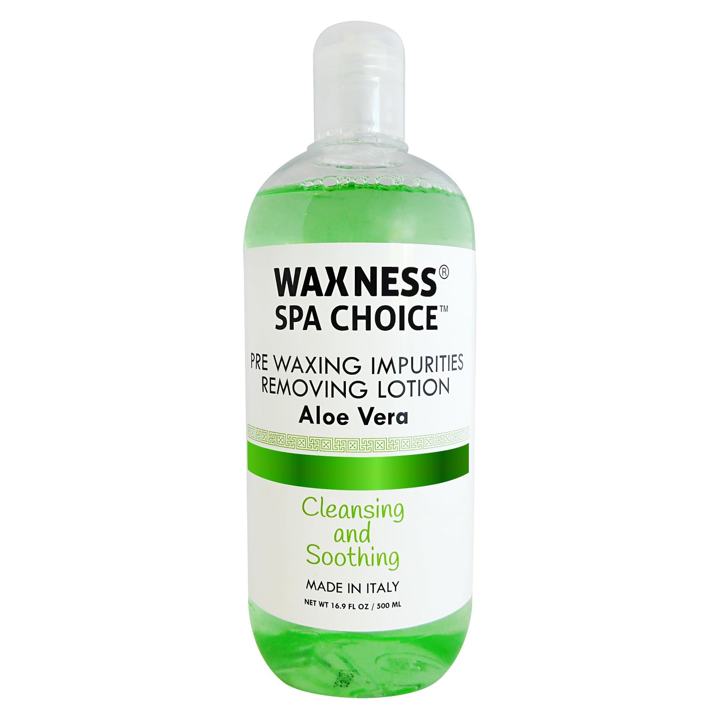Waxness Spa Choice Pre Waxing Lotion Aloe Vera 16.9 fl oz / 500ml Beauty and Personal Care Waxness