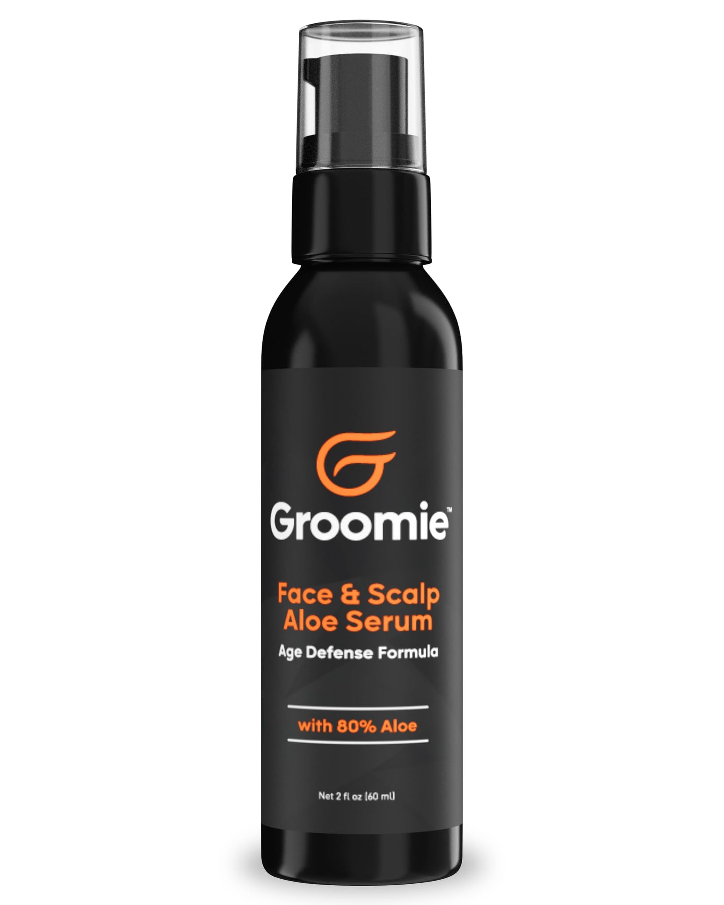 Groomie Face & Scalp Aloe Vera Serum - Hydrating, Soothing, and Moisturizing Skincare Formula, Daily Lightweight and Fast Absorbing, After-Shave Care Beauty and Personal Care Groomie