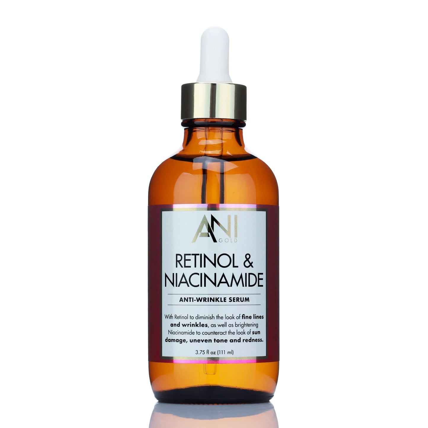 Anigold Retinol + Niacinamide Facial Serum Anti Aging Moisturizer Skin Care Booster For Face, Retinol Skincare Serum Reduces Appearance Of Wrinkles Beauty & Personal Care ANIGOLD