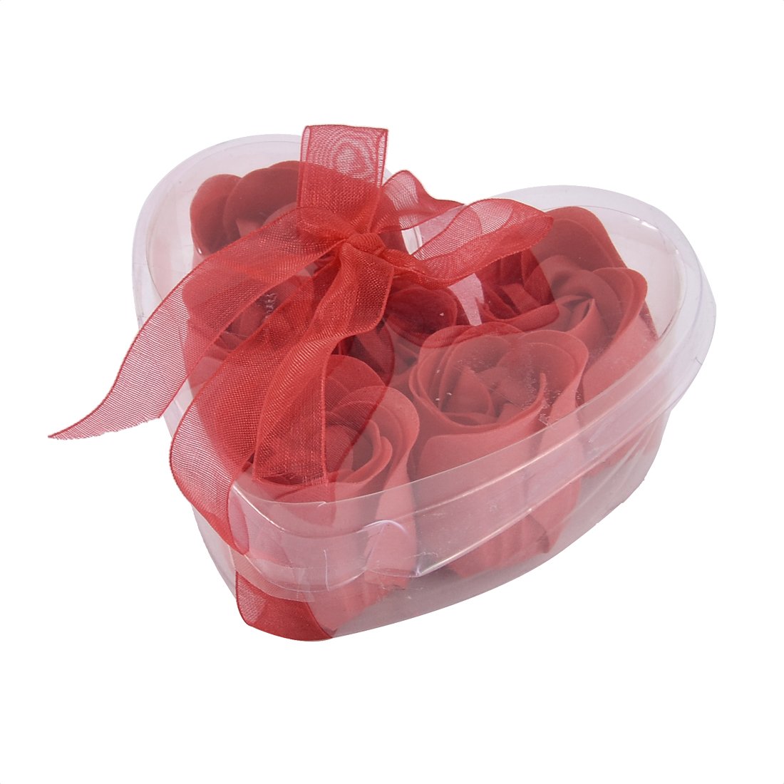 Ruilogod Rose Bud Design Scented Bath Petals Wedding Gift 6pcs Red (id: 6f7 e20 9c2 adf b65 Beauty and Personal Care Ruilogod