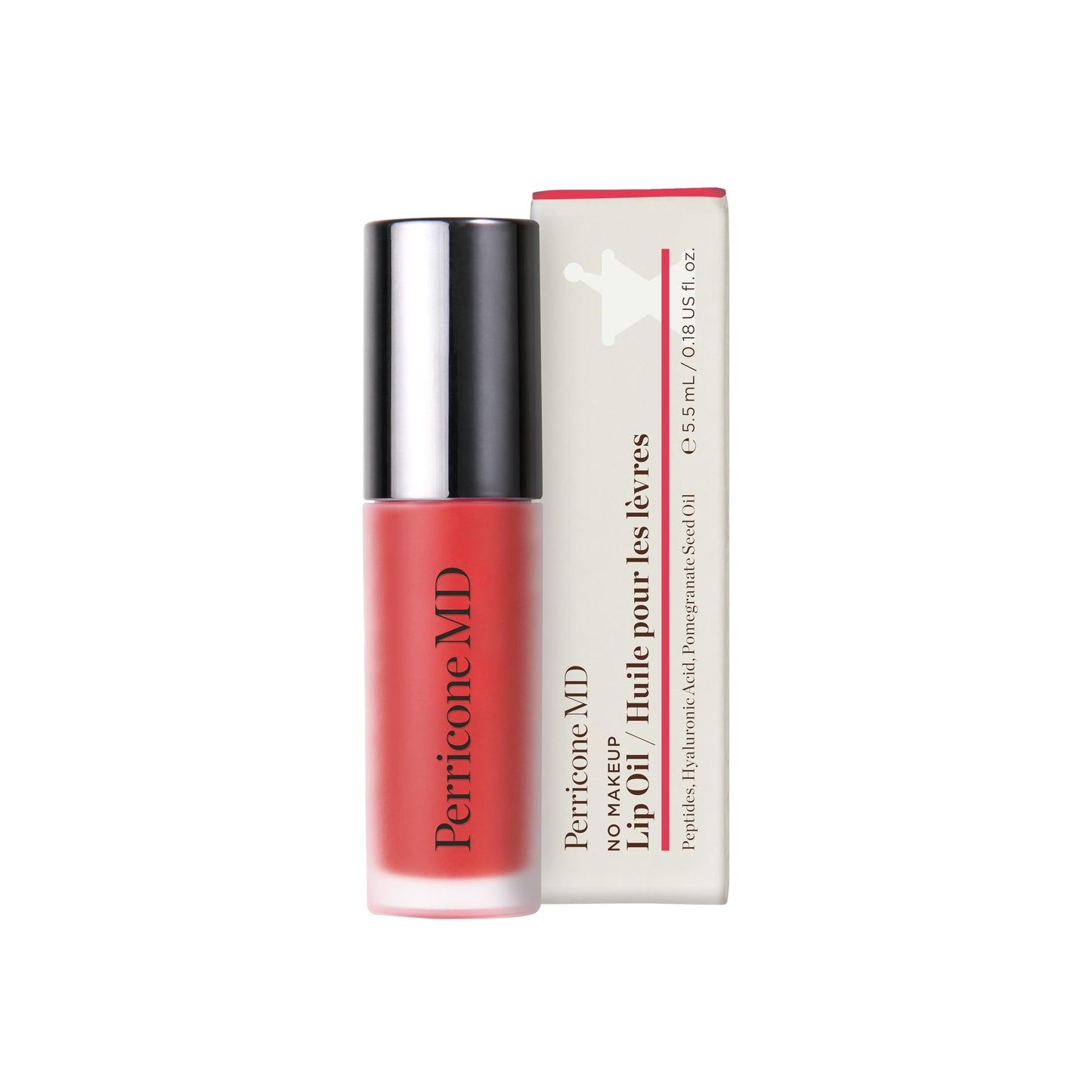 Perricone MD No Makeup Hydrating Lightweight Lip Oil for Women - Reduces Vertical Lines & Dry Texture, Enhances Lip Volume - Lip Peptide Treatment, Beauty & Personal Care Perricone MD