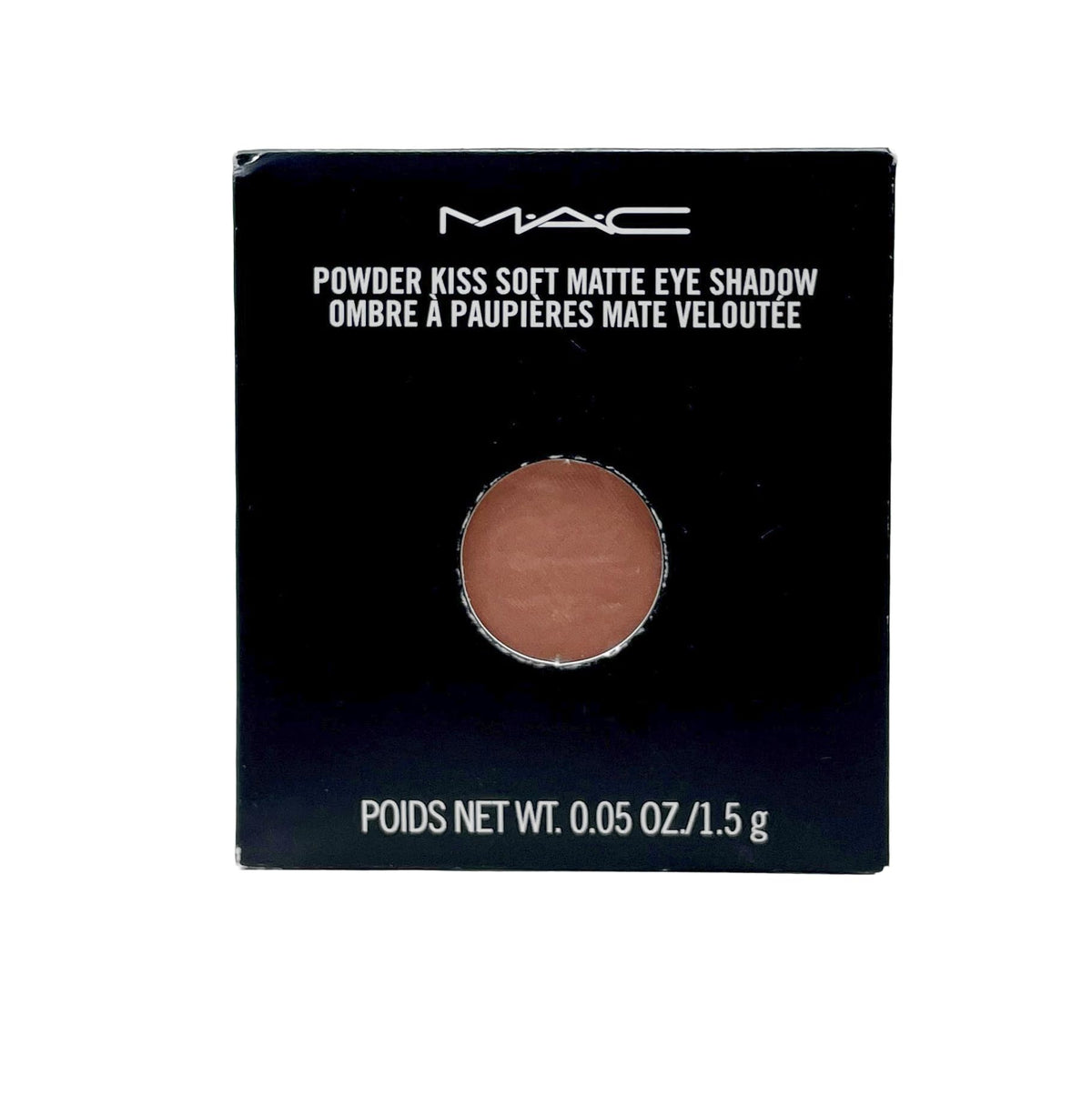 MAC Cosmetics Powder Kiss Soft Matte Eye Shadow Pro Palette Refill Pan - My Tweedy (Muted nude) .05 Oz / 1.5 g