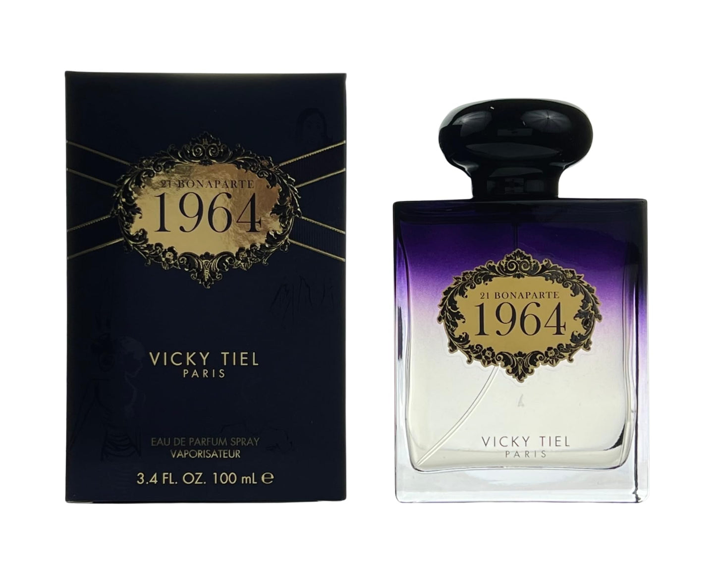 Vicky Tiel 21 Bonaparte 1964 EDP Spray Women 3.4 oz Beauty & Personal Care Vicky Tiel
