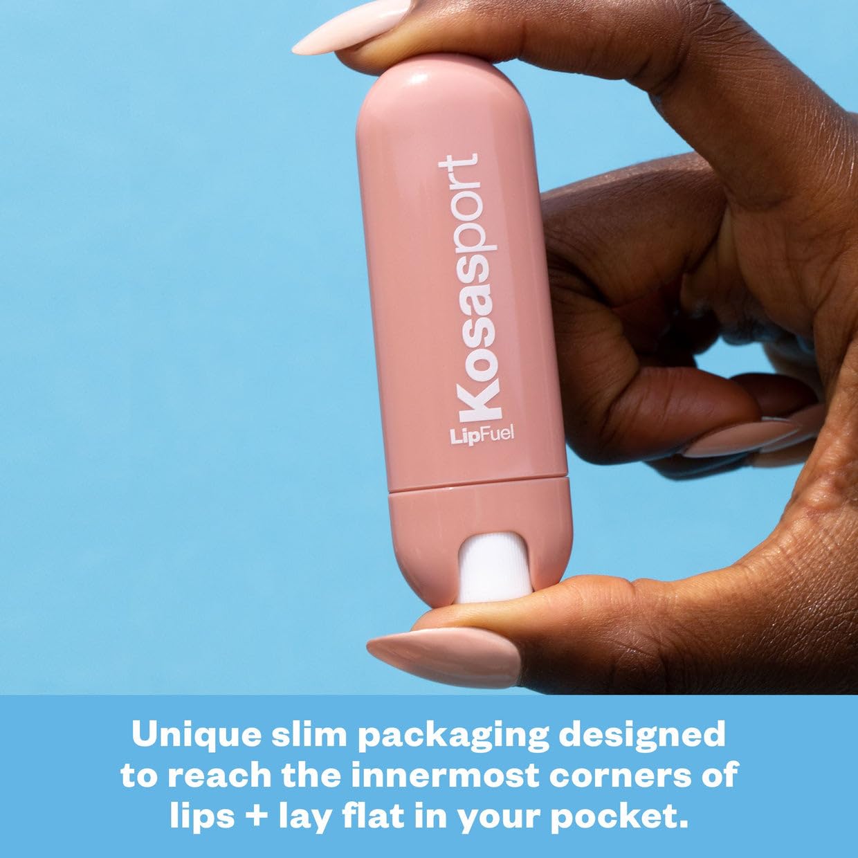 Kosas LipFuel Lip Balm - Hydrating Tinted Lip Balm with Hyaluronic Acid & Konjac, Nourishing Lip Care, Smooth Glossy Finish, Pulse Beauty & Personal Care Kosas