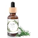 Lia Organics Hair Growth Oil - Organic, Vegan, cruelty free - Rosemary oil, castor oil, pumpkin seed oil, amla oil etc. For thick healthy hair, 1.70 Beauty & Personal Care Lia Organics