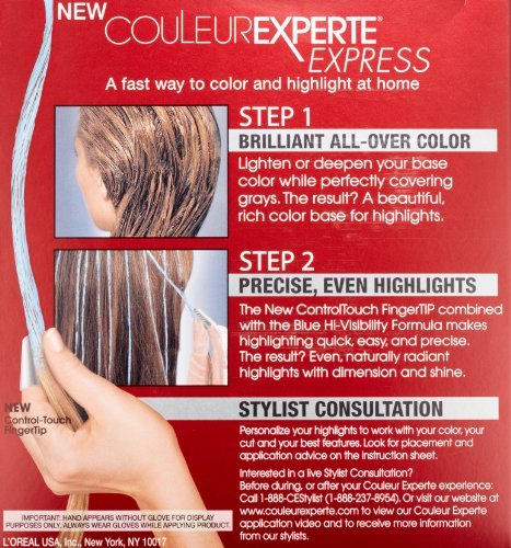 L’Oreal Paris Couleur Experte 2-Step Home Hair Color and Highlights Kit, Chocolate Mousse Beauty & Personal Care L'Oreal Paris