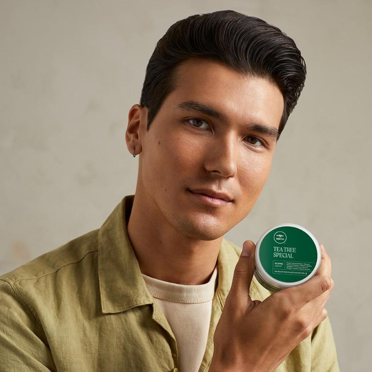 Tea Tree Shaping Cream, Hair Styling Cream, Long-Lasting Hold, Matte Finish, For All Hair Types, 3 oz Beauty & Personal Care Tea Tree
