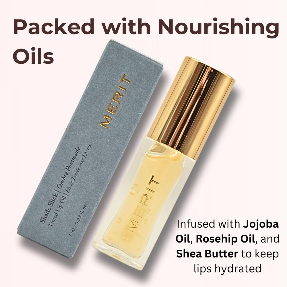 Merit Shade Slick Tinted Lip Oil - Bel Air Beauty & Personal Care Merit