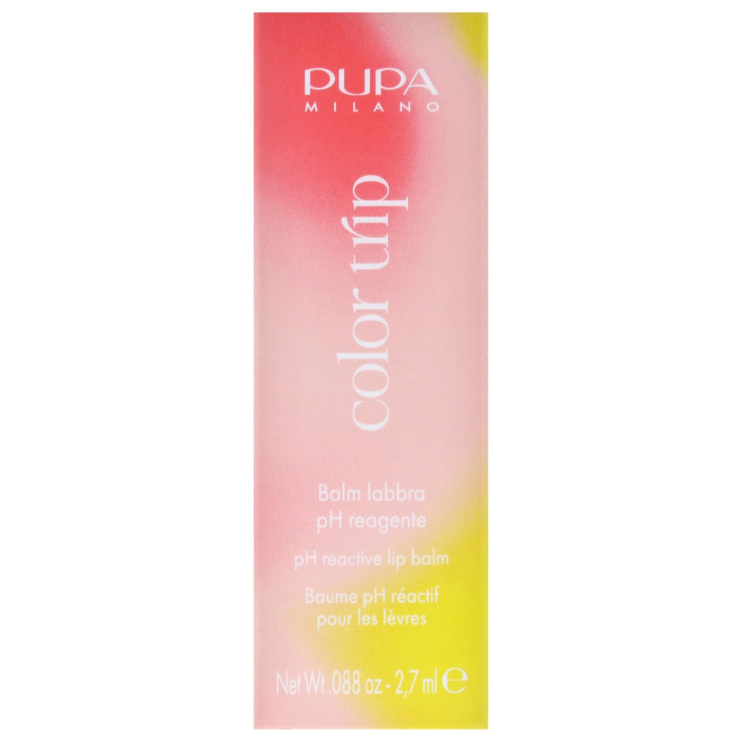 Color Trip PH Reactive Lip Balm - 001 Tropical Blossom by Pupa Milano for Women - 0.88 oz Lip Balm Beauty and Personal Care Pupa Milano