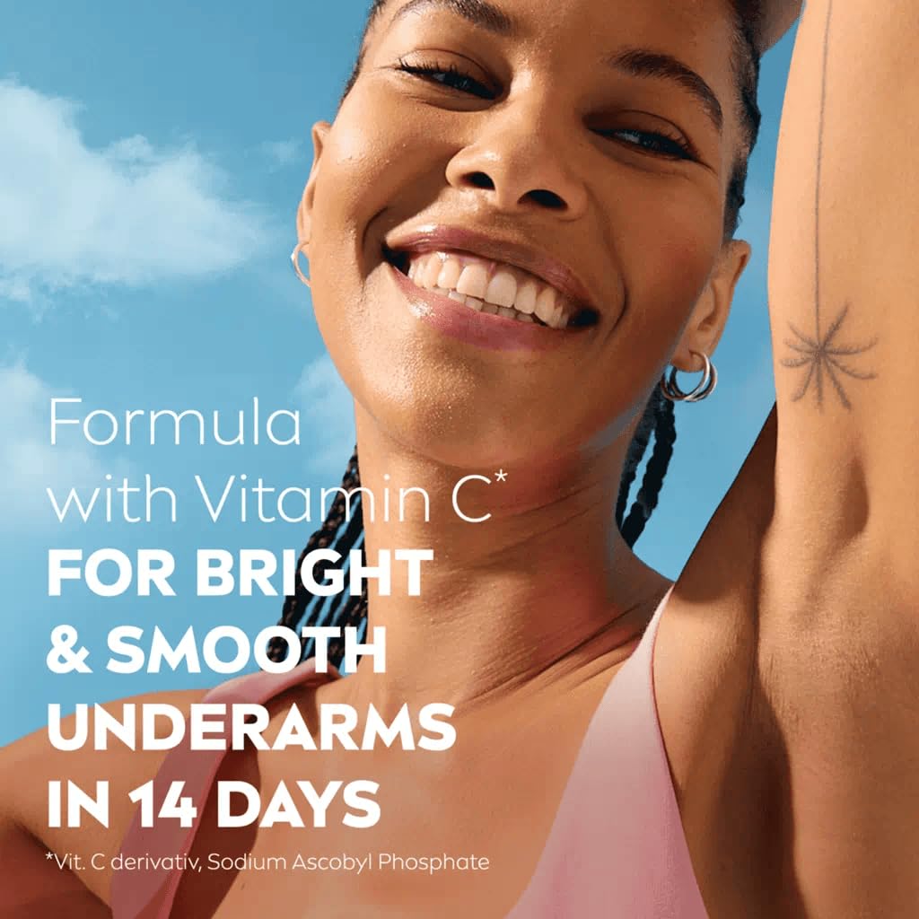 NIVEA Extra Bright 8 Super Food Vitamin C Collagen Booster Underarm Roll-On Deodorant, Alcohol-Free, 72HR Odor Protection, Smooth & Bright Skin, 50ml Beauty and Personal Care NIVEA