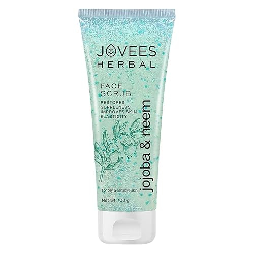 'Jovees Jojoba and Neem Face Scrub, 100ml Beauty & Personal Care Jovees