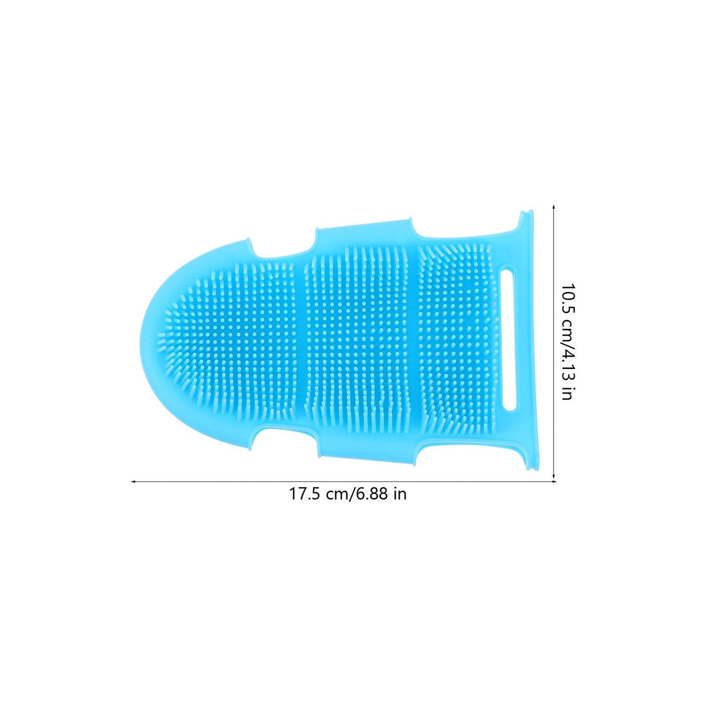 Uonlytech Silicone Bath Brush Gloves for Boys and Girls Deep Exfoliating Body Scrubber Massage Effect Random Colors for Daily Skin Cleaning and Spa Beauty and Personal Care Uonlytech