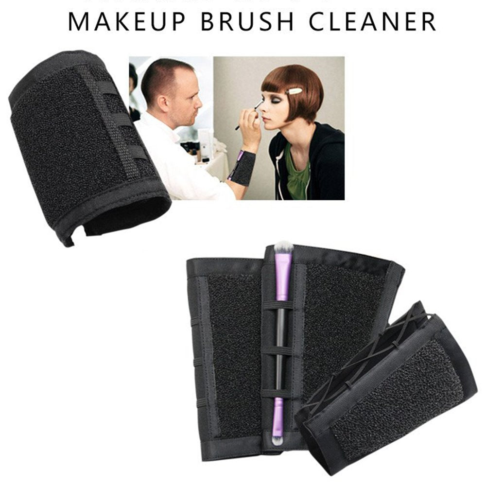 Pinkiou Makeup Remover Color Cleaner Armband Cleaning Arm Sponge Switch For Makeup Brush Color Dedicated Washing Tool Beauty & Personal Care Pinkiou