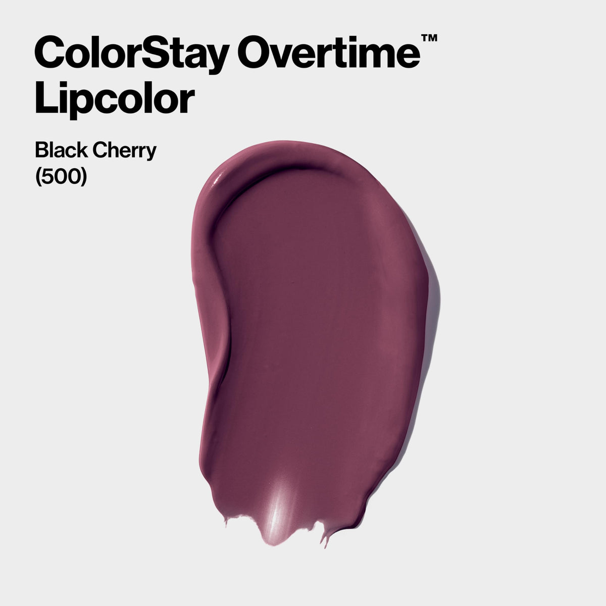 Revlon Liquid Lipstick with Clear Lip Gloss, ColorStay Overtime Lipcolor, Dual Ended with Vitamin E, 500 Limitless Black Cherry, 0.07 Fl Oz Beauty & Personal Care REVLON