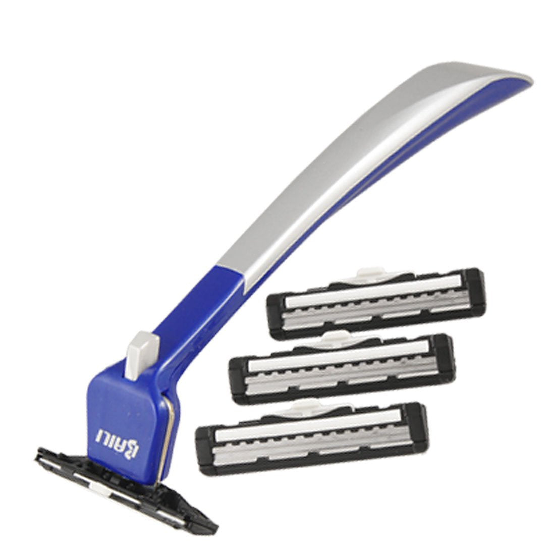 Ruilogod Men Travel Shaver Manual Razor w 4 Double Layer Blades (id: d0c 9e3 1e3 c11 0bc Beauty and Personal Care Ruilogod