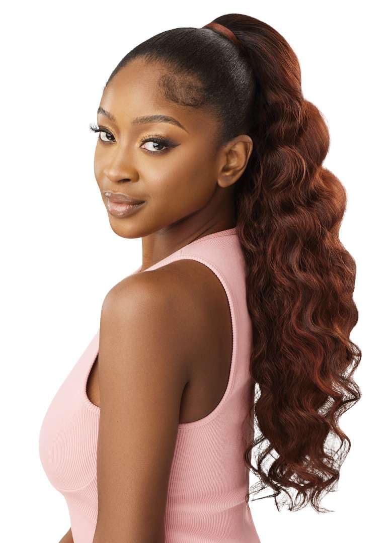 Outre Pretty Quick - Drawstring Pony - May (DR2/GINGER BROWN)