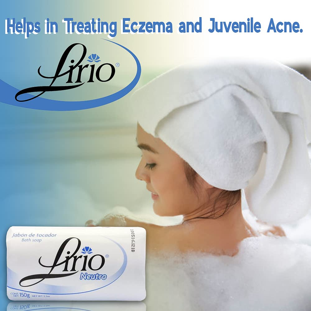 Lirio Soap Neutro (150G Each) Beauty & Personal Care Lirio