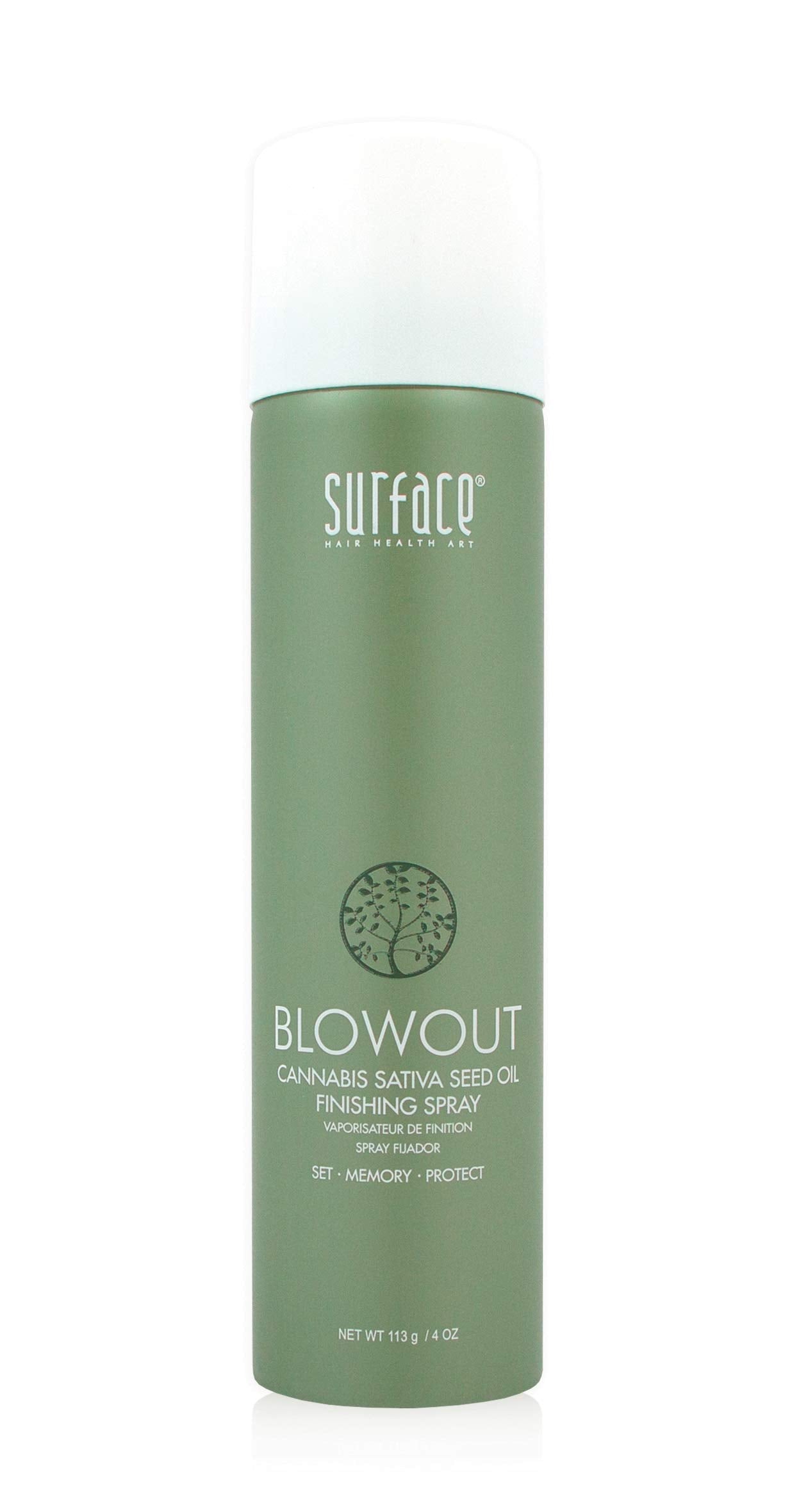 SURFACE Hair Blowout Hair Spray for Styling, 4 oz - Flexible Finishing Spray with Babassu Oil and Maracuja Oil - Premium Thermal Spray for Women, Men Beauty & Personal Care SURFACE