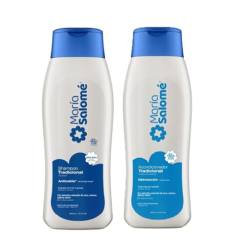Maria Salome Traditional Hair Loss Prevention Kit of Shampoo 13.5 fl.oz. - Conditioner 13.5fl.oz. Beauty & Personal Care Maria Salome
