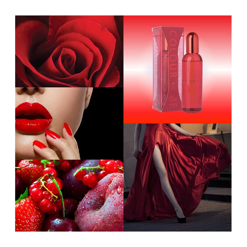 Colour Me Red by Milton-Lloyd for Women - 3.4 oz EDP Spray Beauty & Personal Care COLOUR ME