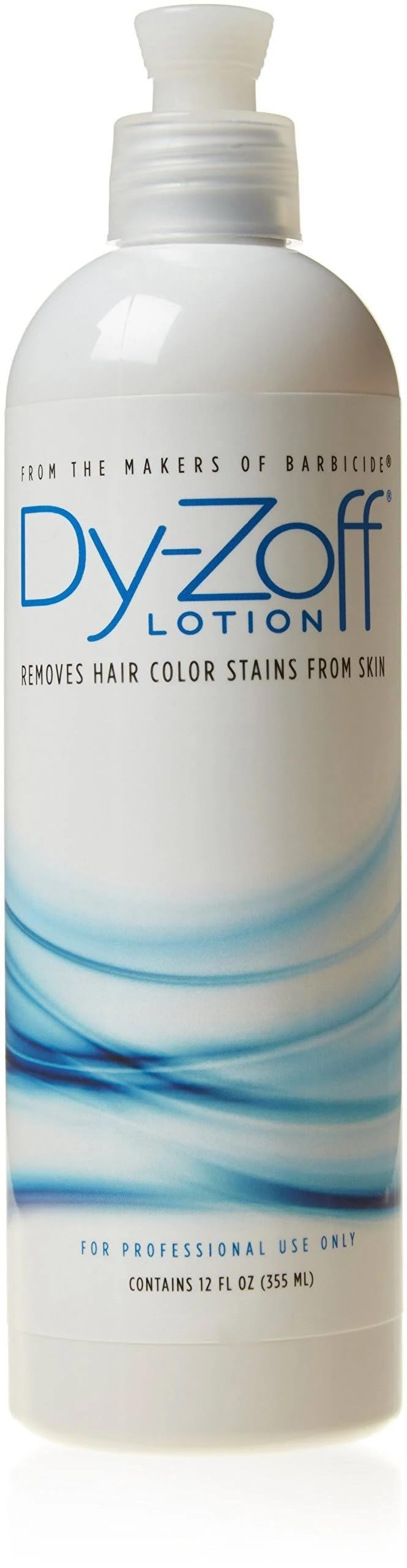 Dy-Zoff Hair Color Stain Remover Lotion (12 oz) - Professional Hair Dye Remover for Skin - Gently Removes Tint & Dye Stains - Ammonia-Free Color Beauty & Personal Care DY-ZOFF